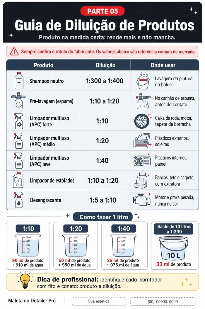 Guia de Diluição